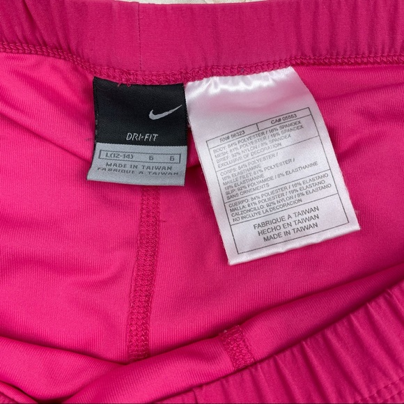 Nike Dri-Fit Pink Tennis Skirt Skort Large - Picture 4 of 6